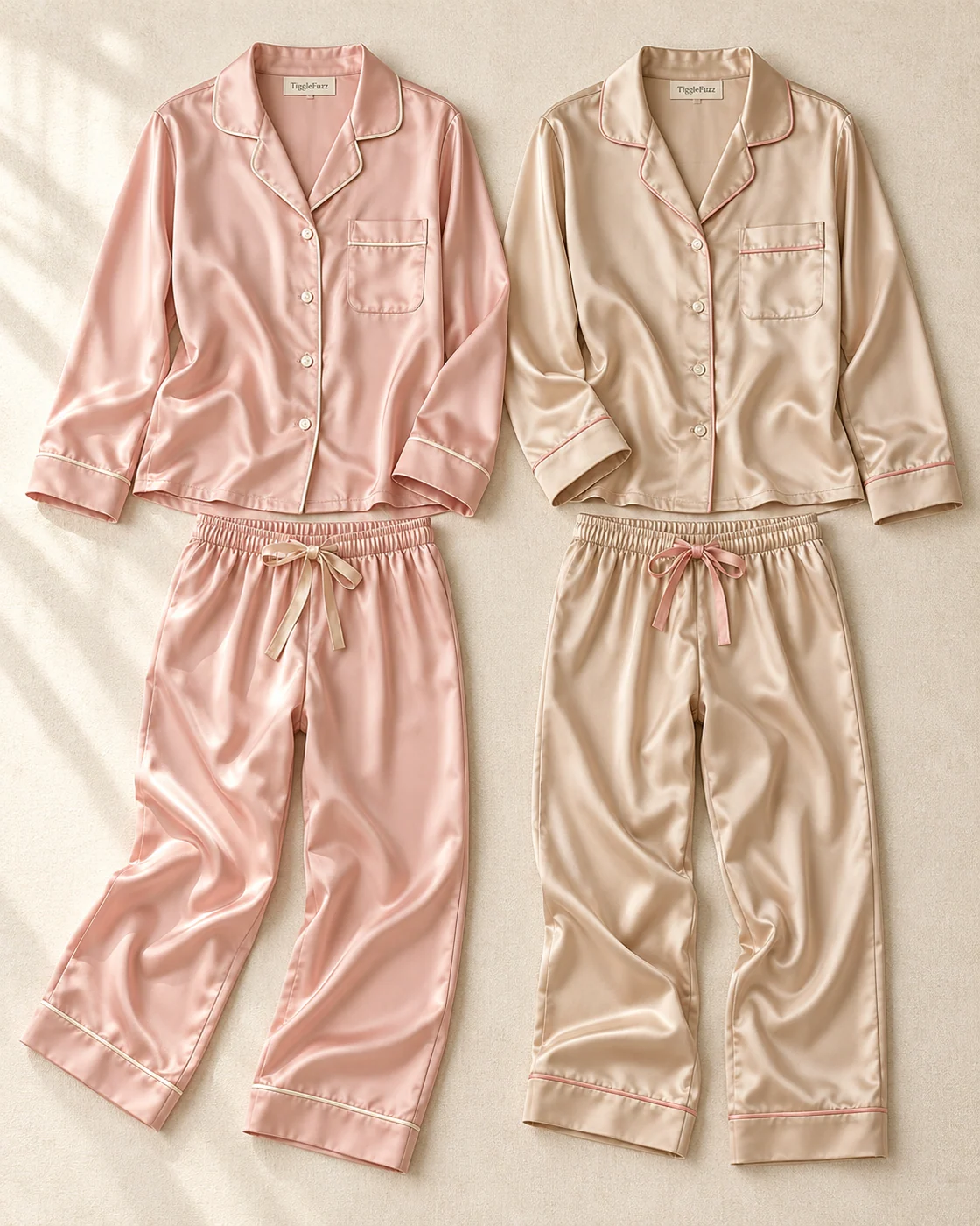 Blush Hour — TiggleFuzz pajama design imagery
