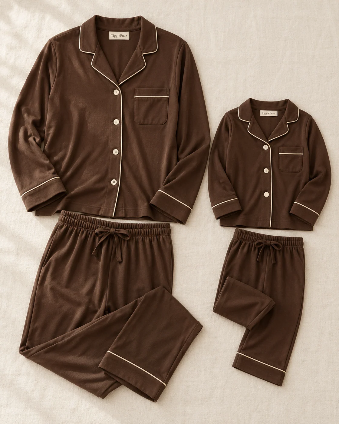 Cocoa Cloud — TiggleFuzz pajama design imagery