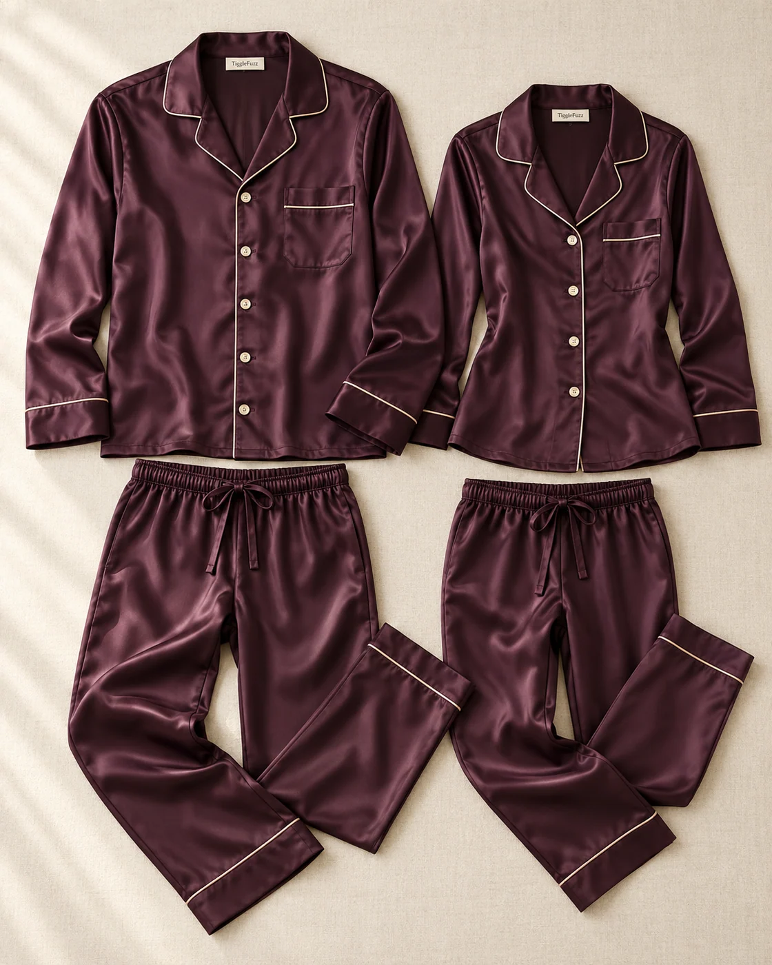 Moonlit Muse — TiggleFuzz pajama design imagery