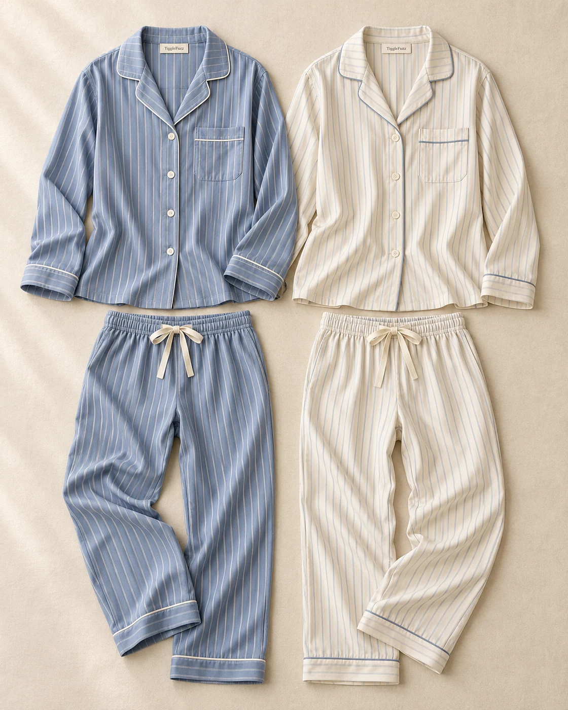 Quiet Coast — TiggleFuzz pajama design imagery