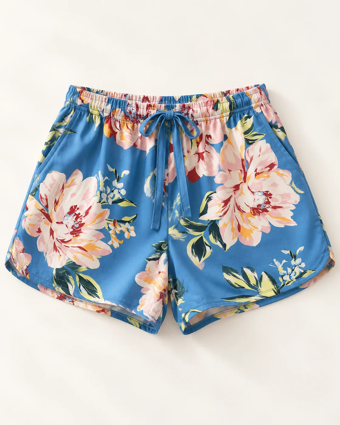 Sunday Drawstring Shorts — TiggleFuzz Lounge pants design imagery