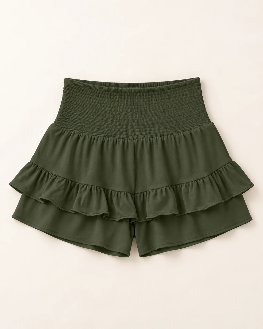 Meadow Ruffle Lounge Shorts — TiggleFuzz Lounge pants design imagery