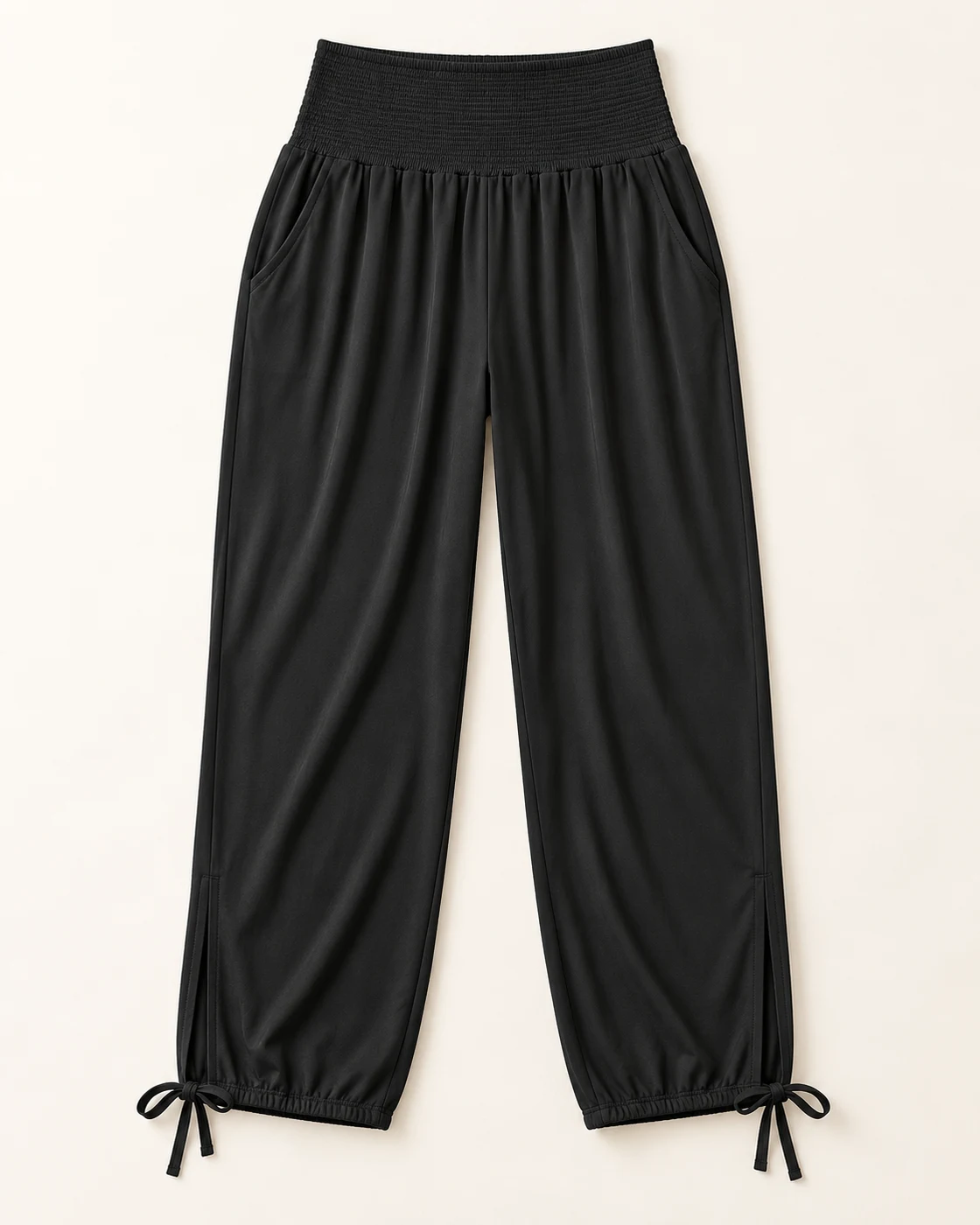 Quiet Hour Tie-Ankle Pants — TiggleFuzz Lounge pants design imagery