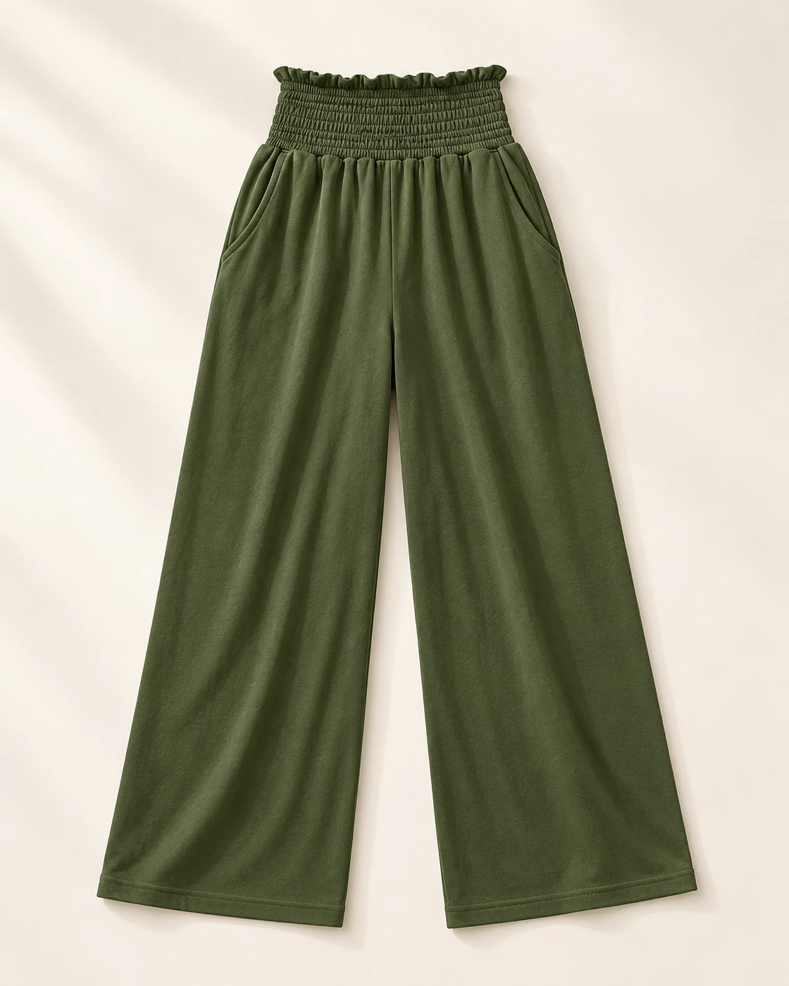 Slow Morning Wide-Leg Pants — TiggleFuzz Lounge pants design imagery